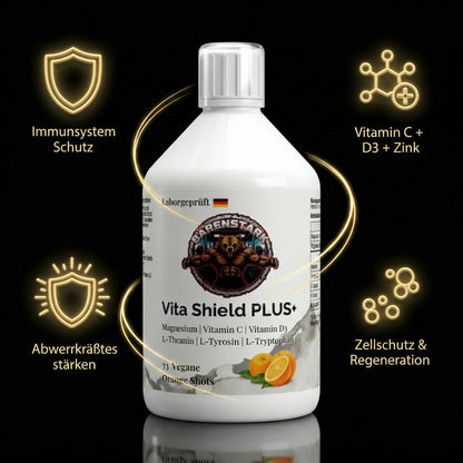 Vita Shield PLUS+ Shots - Fresh Orange - 500ml