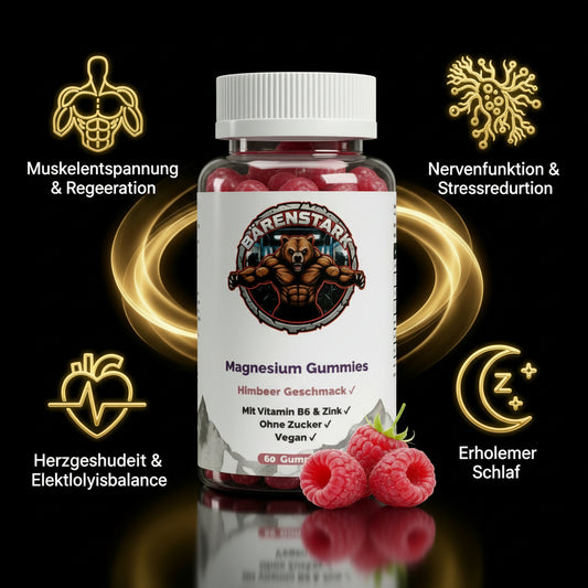 Magnesium + Zink + B6 Gummies - 60 Stk.