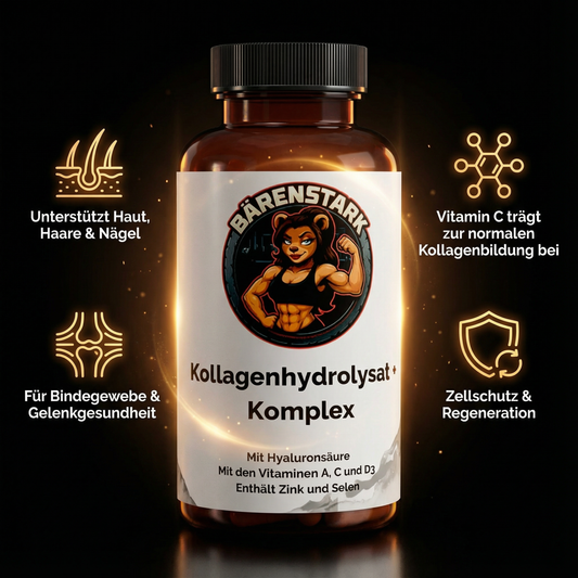 Premium Kollagenhydrolysat PLUS (3000-5000 DA ) - 180 Kapseln