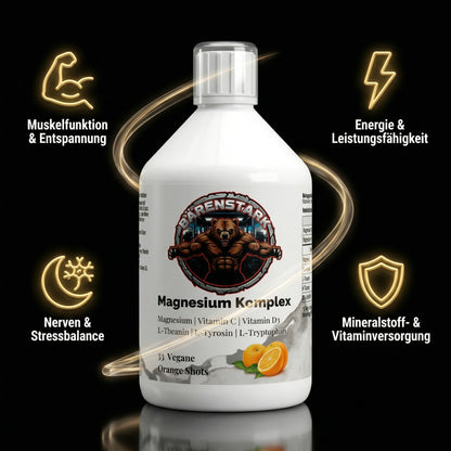 Magnesium Komplex Shots Plus+ - 500ml