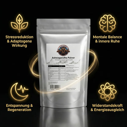 Ashwagandha Pulver - 500g Doypack