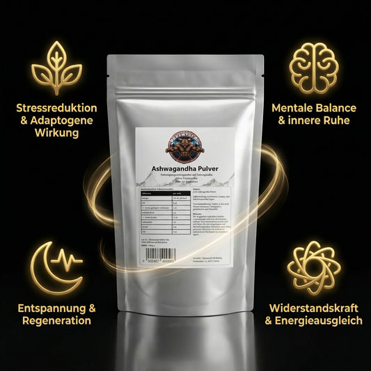 Ashwagandha Pulver - 500g Doypack