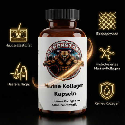 Marine Kollagen Peptide (2000-5000 DA) - 120 Kapseln