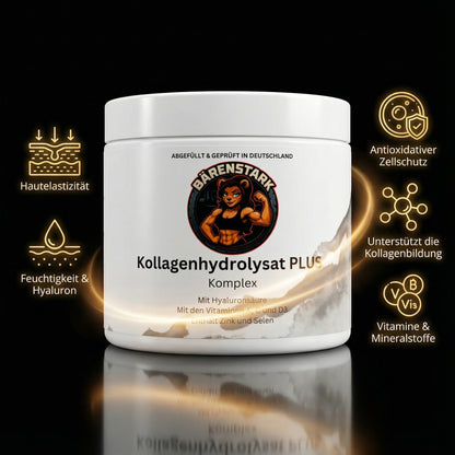 Kollagenhydrolysat PLUS Haut Haare Nägel - 180 Kapseln