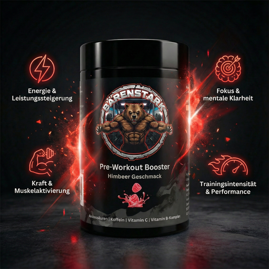 Pre-Workout Booster Himbeere - 520g
