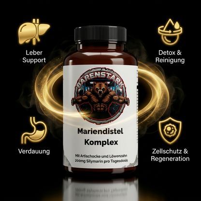 Mariendistel Artischocke Löwenzahn Komplex - 120 Kapseln