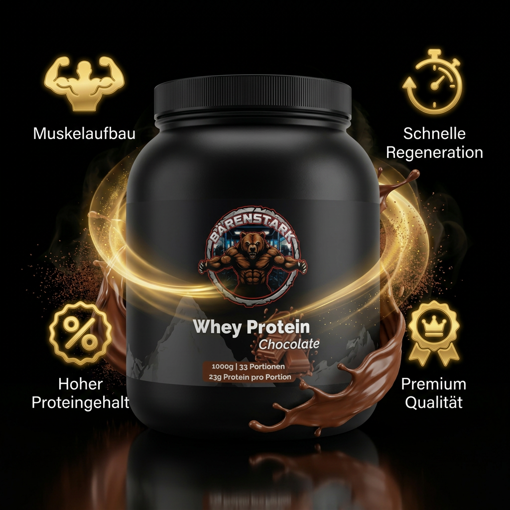 Premium Whey Protein Schokolade - 1.000g