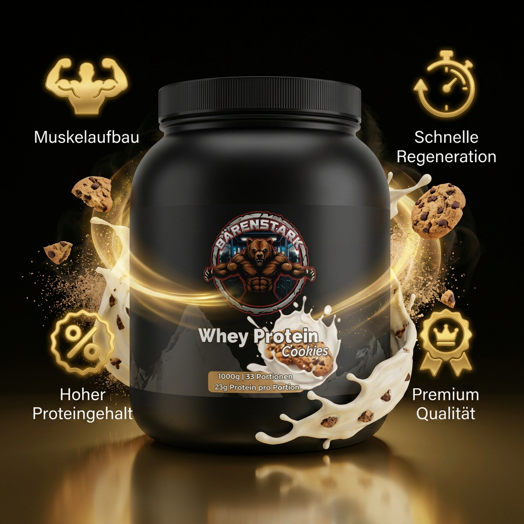 Premium Whey Protein Cookies - 1.000g