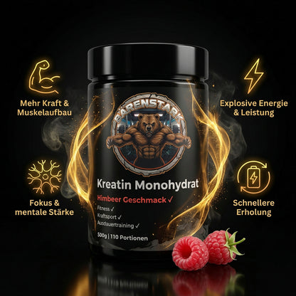 Kreatin Monohydrat Raspberry- 500g
