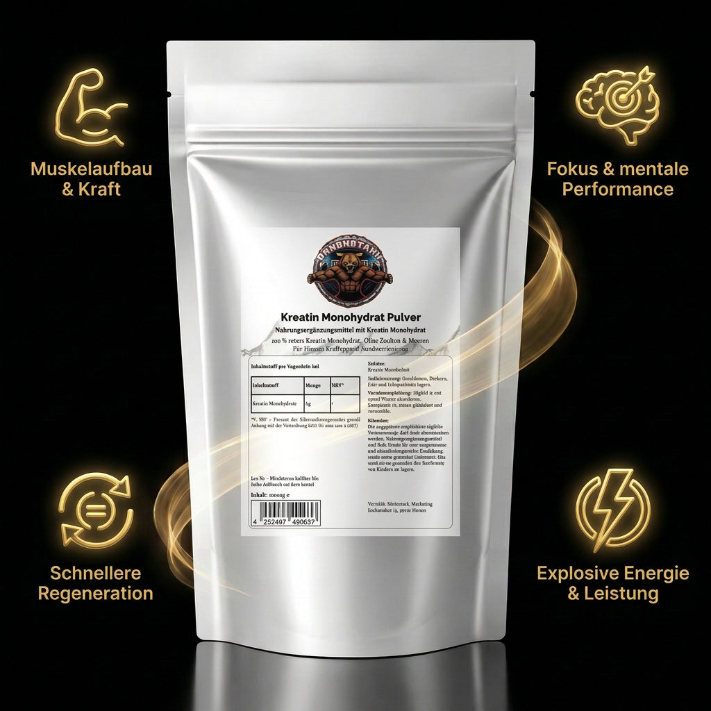 Kreatin Monohydrat - 1000g Doypack