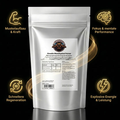 Kreatin Monohydrat - 1000g Doypack