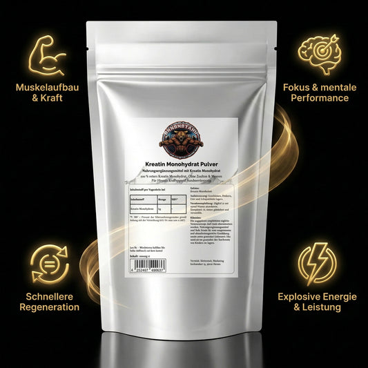 Kreatin Monohydrat - 1000g Doypack